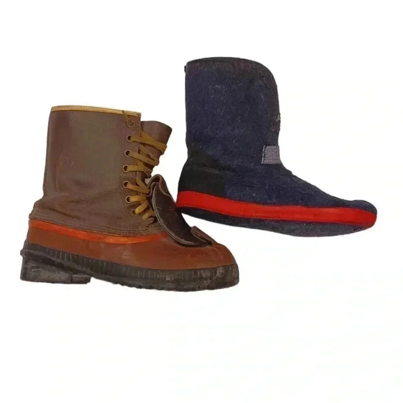 Sorel “Thompson” Iron Worker/Welder Industrial Leather Steel Boots Size 9 - Picture 4 of 10